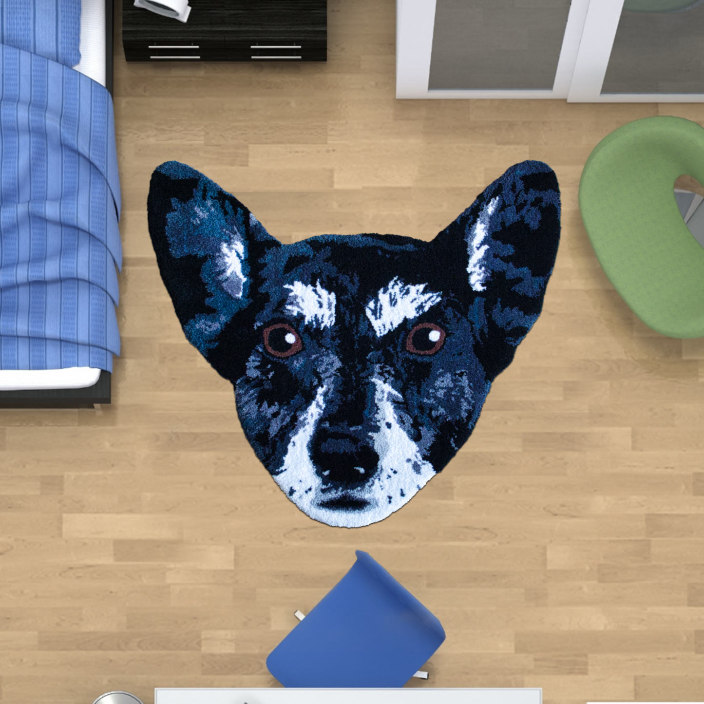 Pet Portrait Rug